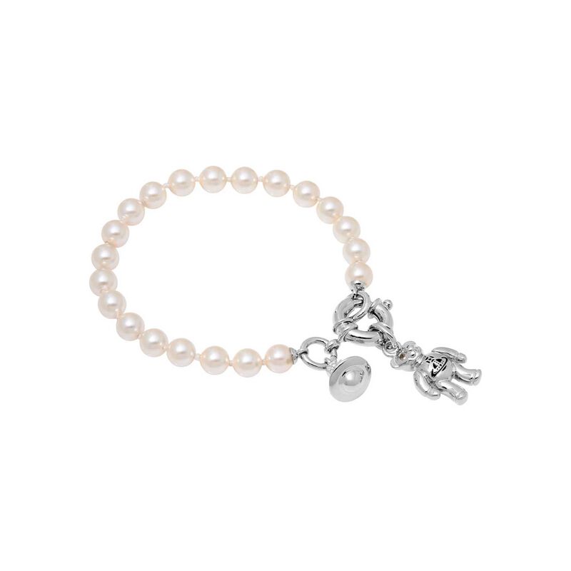 Vivienne Westwood Ruby Pearl Bracelet image number 1